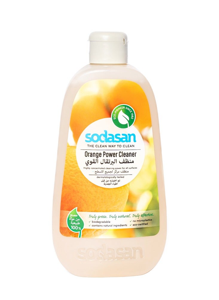 sodasan 100% Natural Orange Power Cleaner 500ML - Image 1