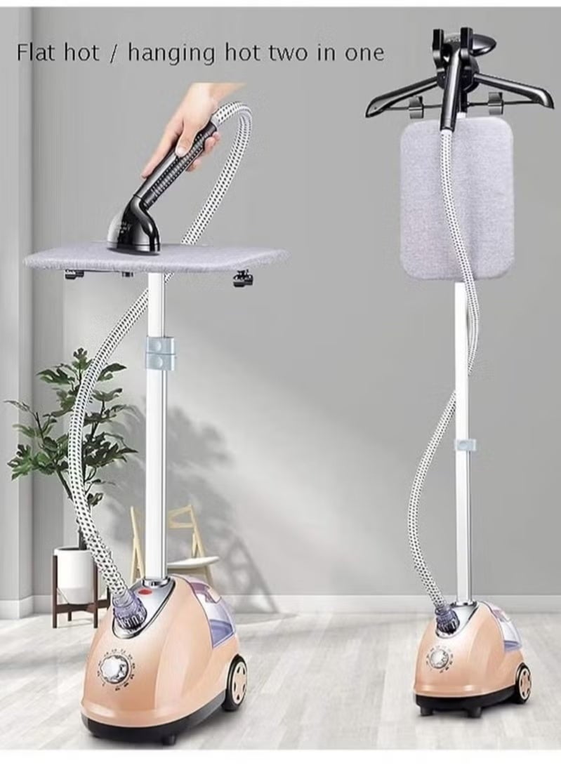 دينكس كاوية بخار احترافية من دنكس، تصميم 2 في 1 مسطح وعمودي، بقوة 2000 واط، خزان مياه سعة 1.8 لتر، جاهزة خلال 50 ثانية، مزودة بعلاقة ملابس مدمجة، الموديل: DX1775 - Image 5