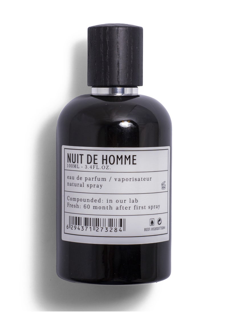 AMD Perfumes - Aro Fac Nuit De Homme By AMD Perfumes Men and Women Fragrance EDP 100ml - Image 1