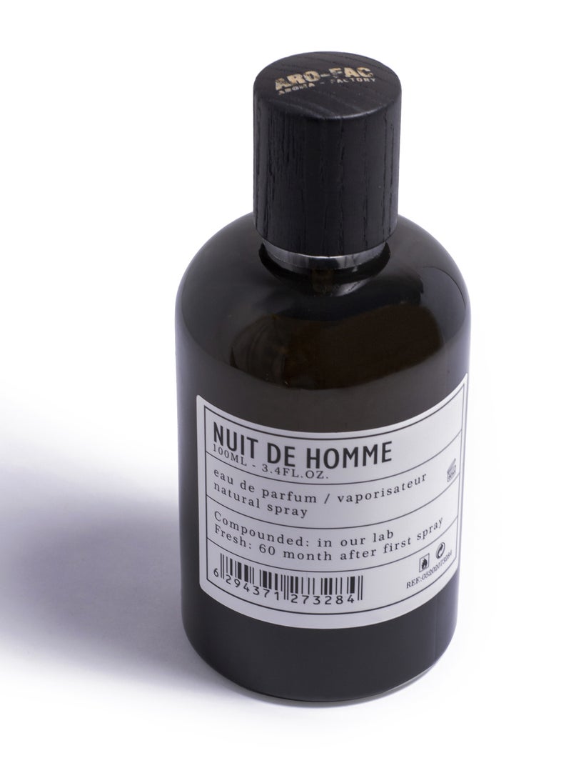 AMD Perfumes - Aro Fac Nuit De Homme By AMD Perfumes Men and Women Fragrance EDP 100ml - Image 1