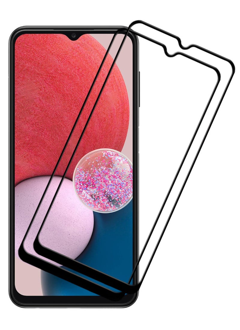 ACLIX 2 Pieces Antistatic ESD Dustproof Premium Quality High Definition Tempered Glass Screen Protector Designed For Samsung Galaxy A13 - Image 1