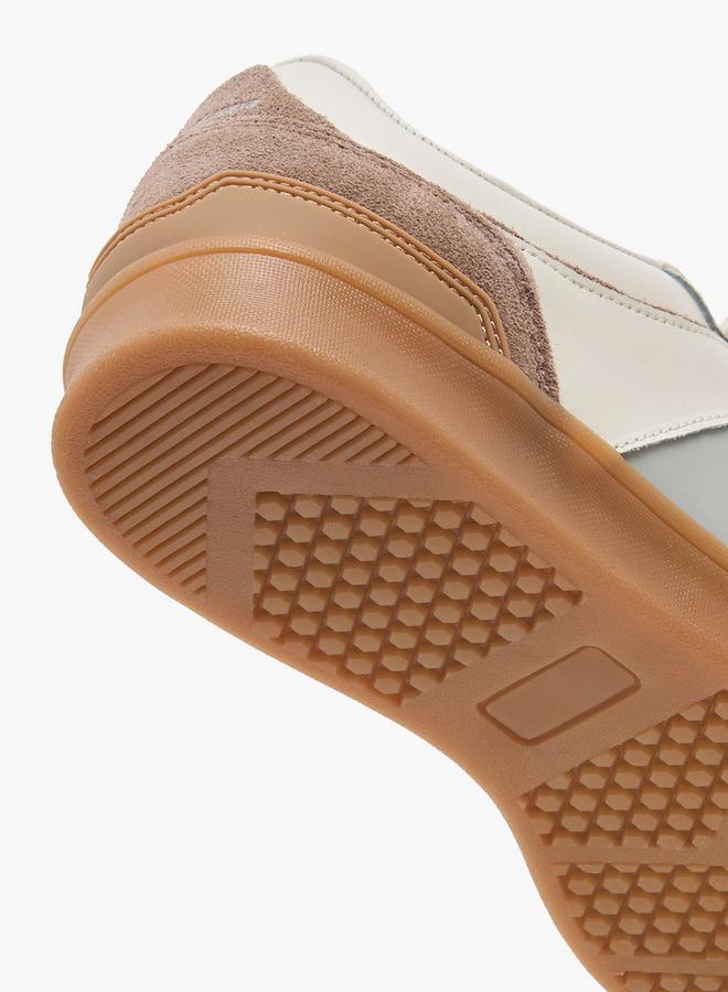 Kappa Women Panelled Leather Sneakers - Image 5