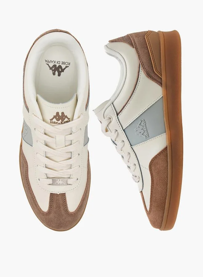 كابا Women Panelled Leather Sneakers
