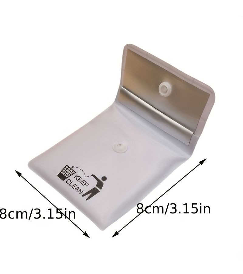 2 Pcs Blue Flame Retardant Leak Proof Mini Ashtray Pouches For Outdoor Portable Use - Image 3