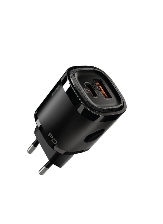 GREEN LION - Green Lion 20W PD & QC Mini Dual Port Wall Charger - Image 1