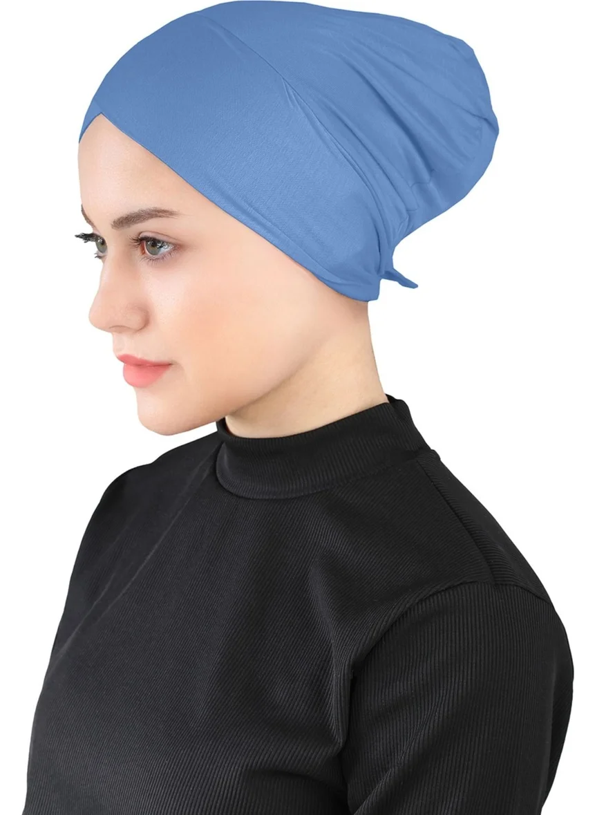 إيكاردين Cross Hijab - St 233 Denim Blue
