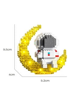 LELE BROTHER 368 Pcs Glowing Astronaut Building Block  - Image 2