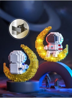 LELE BROTHER 368 Pcs Glowing Astronaut Building Block  - Image 5