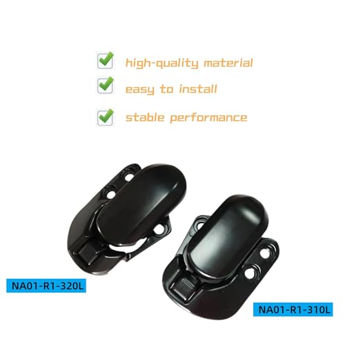 KDFUHRUI Left & Right Soft Top Convertible Roof Latch Lock fits for 1990-2003 Mazda Miata NA01-R1-310L NA01-R1-320L - Image 3