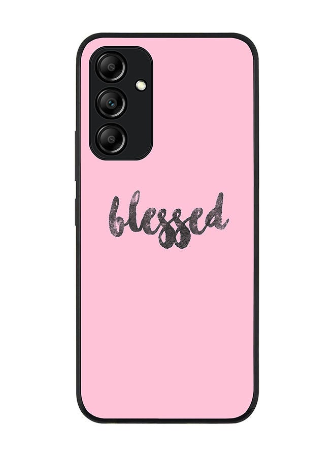 Stylizedd حافظة حواف سوداء متينة لهاتف سامسونج جالاكسي A34 5G - حافظة مرنة من المطاط ضد الصدمات - Image 1