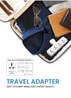 MODI Multi Plug Power Extension Adapter 4 Way Universal Wall Socket UK 3 Pin Socket For Home Office And Kitchen  - Image 5