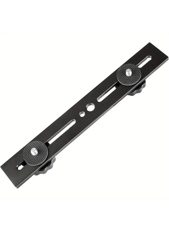 8 Inch 20 3cm Dual Camera Mount Tripod Bracket For 3D Stereo Photography - Image 1