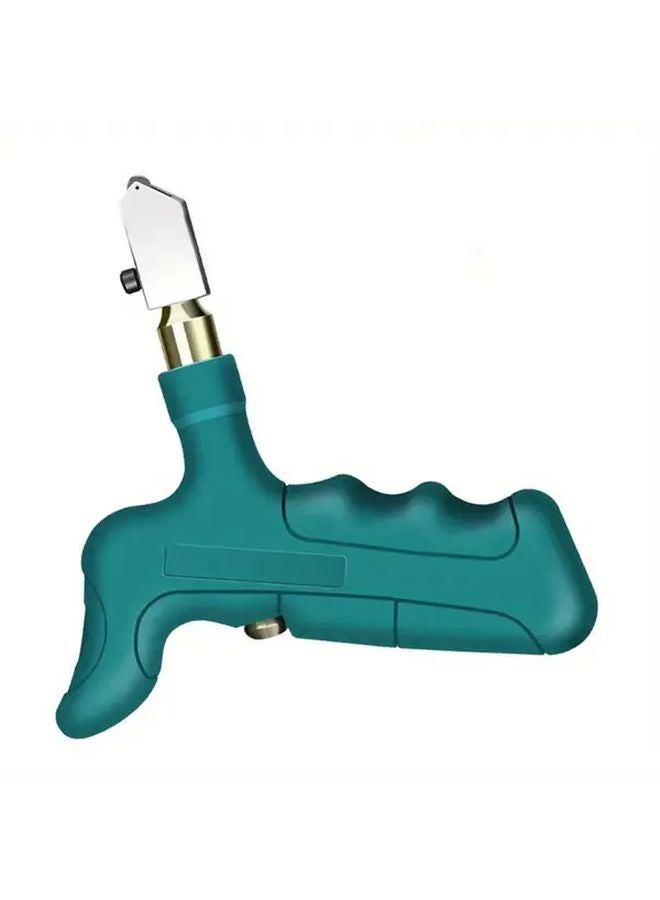 Portable Manual Glass Tile Cutter With 2 Replacement Blades Alloy Steel Handheld Tool - Image 3