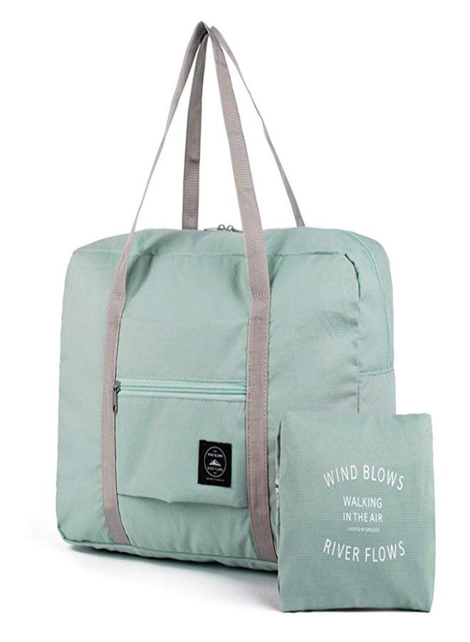 GEVIENOL Travel Foldable Nylon Duffle Tote Bag - Portable Waterproof Lightweight Carry On Luggage Sport Folding Duffle Bag Gym Sports Bag for Women's Girl (1PCS Multicolor) - Image 1