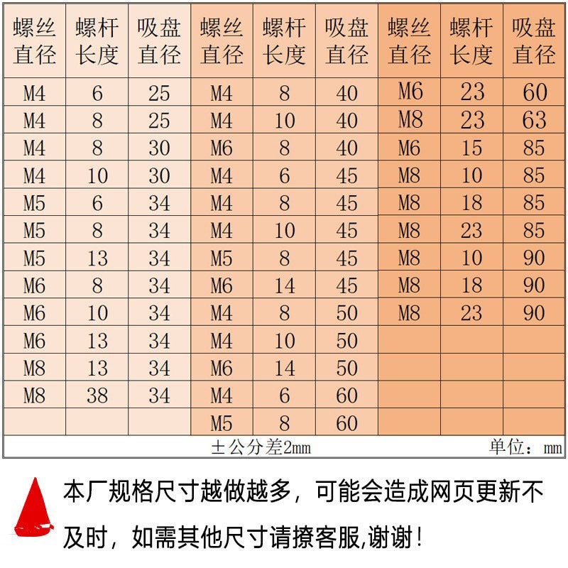 [] Transparent Suction Cup Wall Hook Wall Mounted Pvc Round Glass Suction Cup With Screw Screw - Image 4