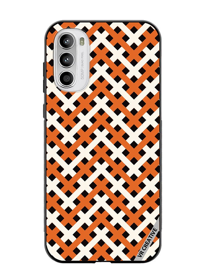 VR CREATIVE Protective Case Cover For Motorola Moto G82 Texture Design Multicolour - Image 1