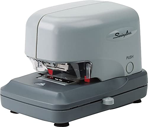 Swingline Electric Stapler, High Volume, 30 Sheet Capacity, Jam Free Stapling, Includes 5000 Staples, Gray (69001) - Image 2