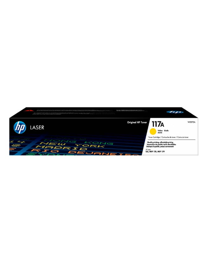 HP خرطوشة حبر أصلية لطابعة تعمل بالليزر أصفر - Image 1