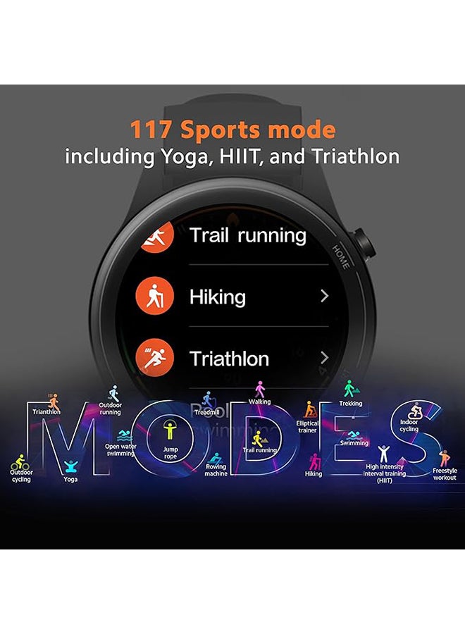 M I Renewed - Watch Revolve Active (Black) - 1.39" AMOLED Display -Black - Image 3