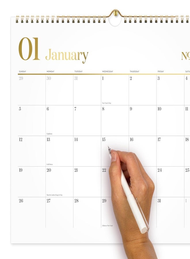 Cambridge 2025 Wall Calendar, Monthly, 15" x 12", Medium, WorkStyle, White (1606-707-25) - Image 5