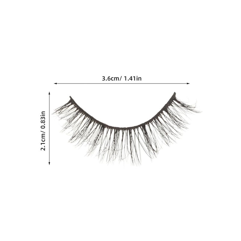 Natural Looking Curly False Eyelash Clusters 5 Pairs Lightweight Bottom Lash Extension DIY Precut Lash Clusters for Eye Makeup and Daily Wear - Image 2