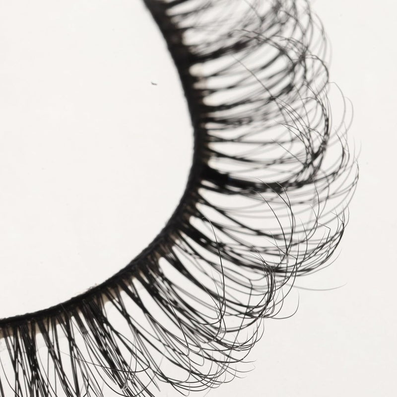 Natural Looking Curly False Eyelash Clusters 5 Pairs Lightweight Bottom Lash Extension DIY Precut Lash Clusters for Eye Makeup and Daily Wear - Image 3