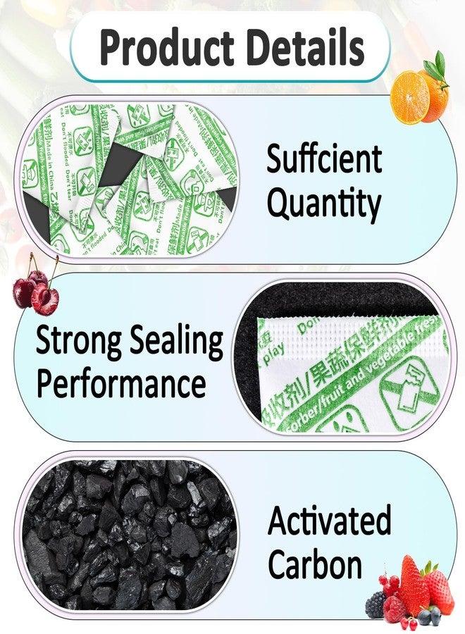 Joworthy 35 Pcs Carbon Filter Refills Compatible with OXO GreenSaver Produce Keepers and Crisper Inserts, Activated Carbon to Keep Fruits Fresh, Also for Bluapple Produce Saver Balls and Other Produce Savers - Image 5