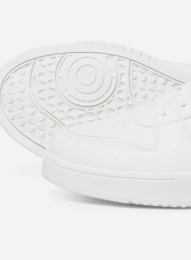 JACK & JONES Logo Detail Lace-Up Sneakers