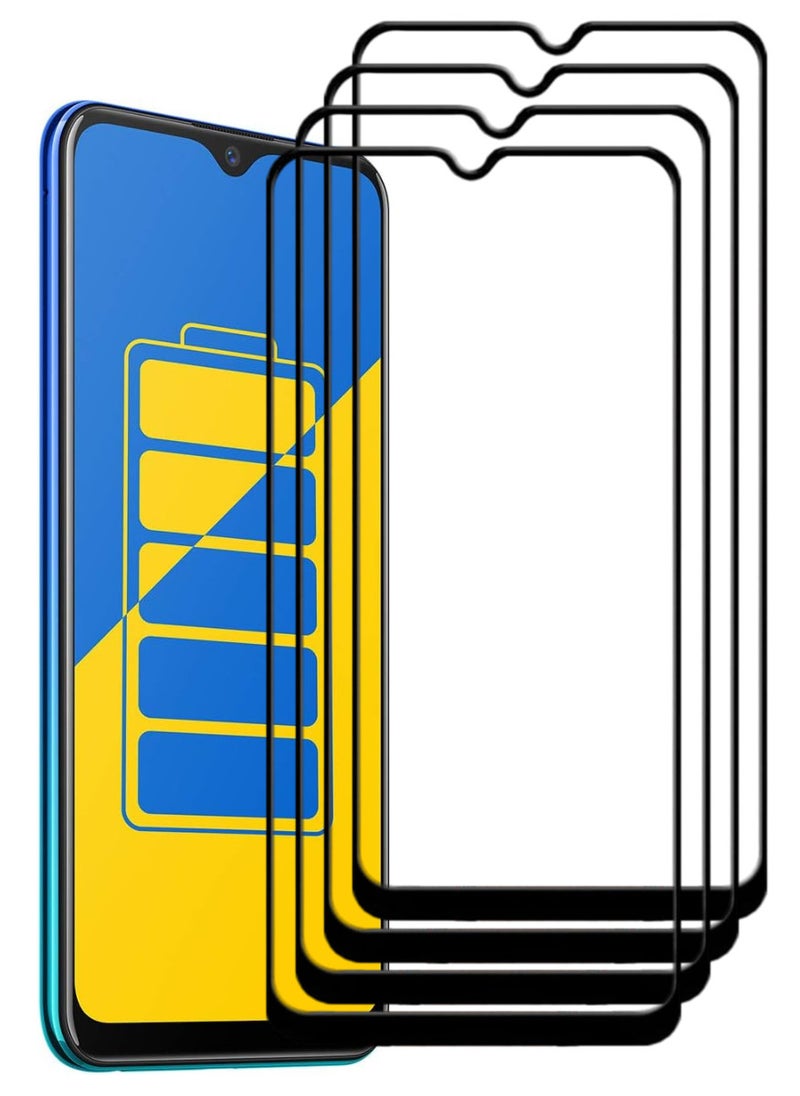 ACLIX 4 Pieces Antistatic ESD Dustproof Premium Quality High Definition Tempered Glass Screen Protector Designed For vivo Y15 - Image 1