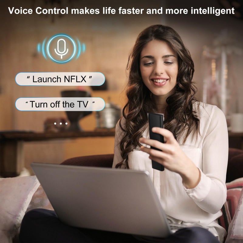 LOUTOC BN59-01385A Voice Remote for Samsung-Frame-TV-Remote, for Samsung Smart TV UHD OLED QNED with Voice Function - Image 2