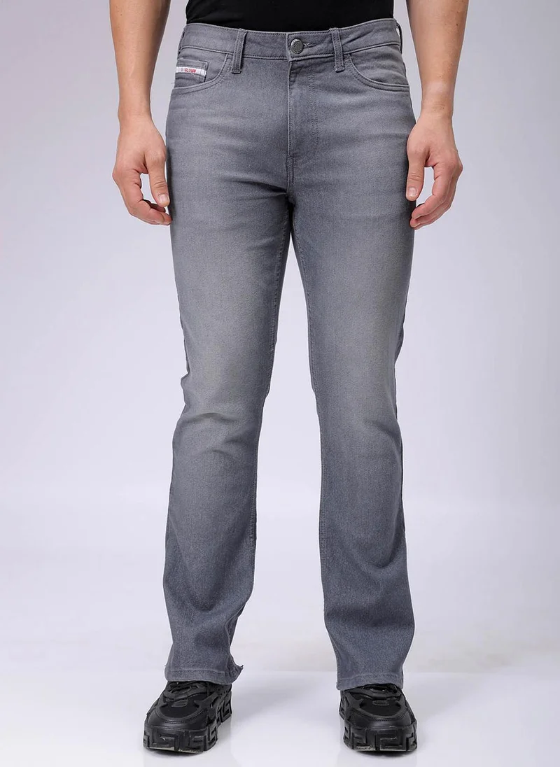 Men Slim Fit Solid Mid-Rise Stretchable Jeans
