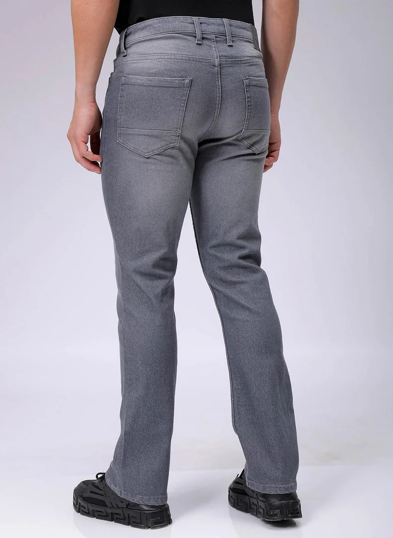 The Indian Garage Co  Men Slim Fit Solid Mid-Rise Stretchable Jeans for Men | Best Price UAE