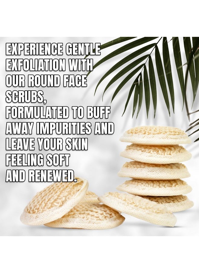 JAIRESTONE Soft Weave Facial Exfoliation Discs With Secure Finger Band - Sisal Cleanser Sponge Pads For Gentle Cleansing, 5-Pack  - Image 4