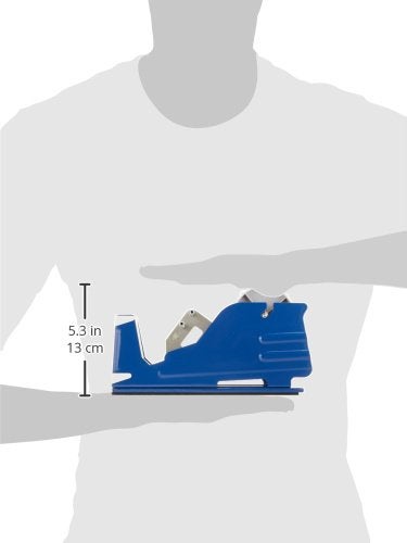 Bertech General-Purpose Tape Dispenser, 2 Inch Wide, Blue - Image 3