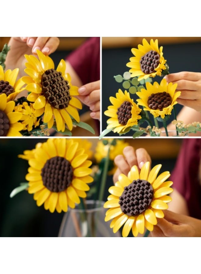 LEGO Botanicals Sunflower Bouquet Building Set - Image 5