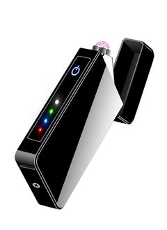 Generic Dual arc touch screen windproof lighter rechargeable creative personalized USB rechargeable lighter  - Image 1