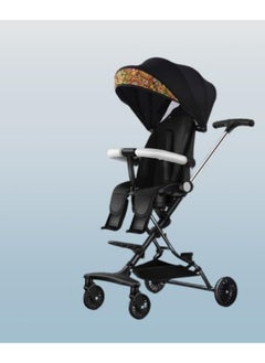 Generic SUPAAR Light weight Stroller with Aluminum Frame Newborn Baby Infant Stroller can sit, lie down, light and fold Reversible Premium Quality Stroller  - Image 2