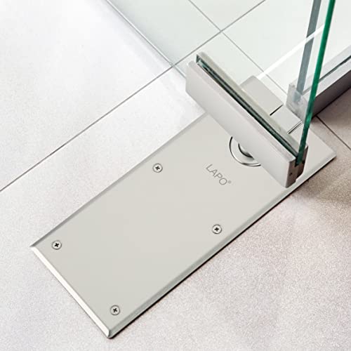 LAPO Heavy Duty Stainless Steel Cylinder Floor Spring for Doors, Wooden Glass Aluminum Doors Floor Spring with Weight Upto 90 KG(Silver Finish) Pack of 1 - Image 1