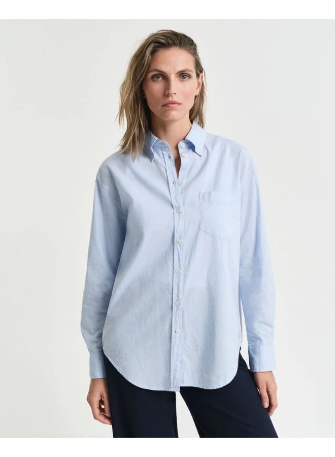 GANT  Gant Relaxed Luxury Oxford Shirt for Women | Best Price UAE