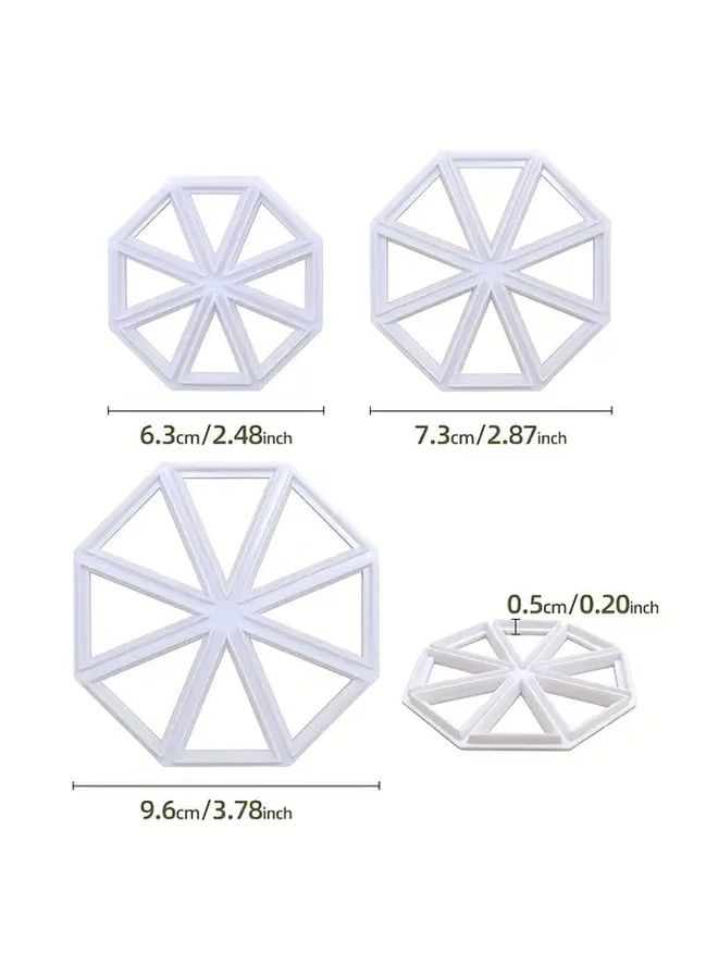Triangular Fondant Simulation Cake Baking Mold - Image 3