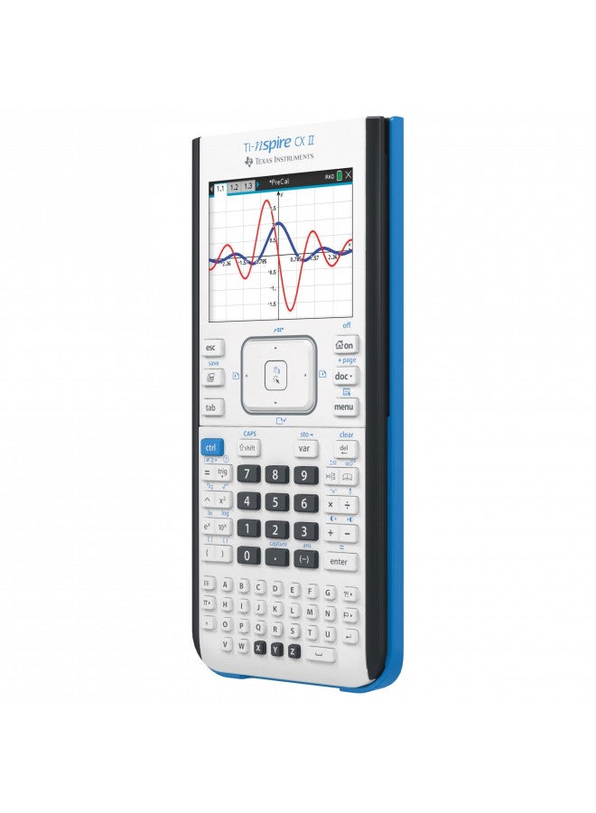 Texas Instruments TI-Nspire CX II Color Graphing Calculator with Student Software (PC/Mac) White 3.54 x 7.48 - Image 2