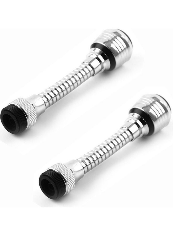 نيبمينينت طقم مصفاة صنبور مكون من قطعتين فضي - Image 1