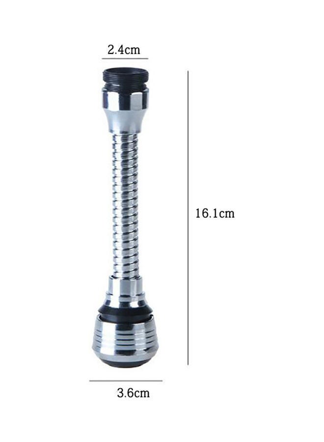 نيبمينينت طقم مصفاة صنبور مكون من قطعتين فضي - Image 2