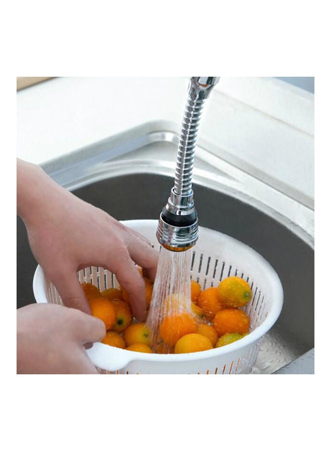 نيبمينينت طقم مصفاة صنبور مكون من قطعتين فضي - Image 3