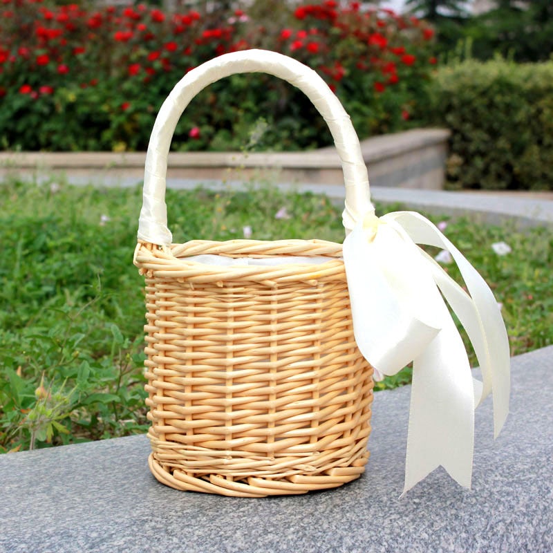 Manufacturers Supply Sturdy And Practical Storage Baskets, Straw Woven Floral Baskets, Storage Baskets In Pastoral Style - Image 1