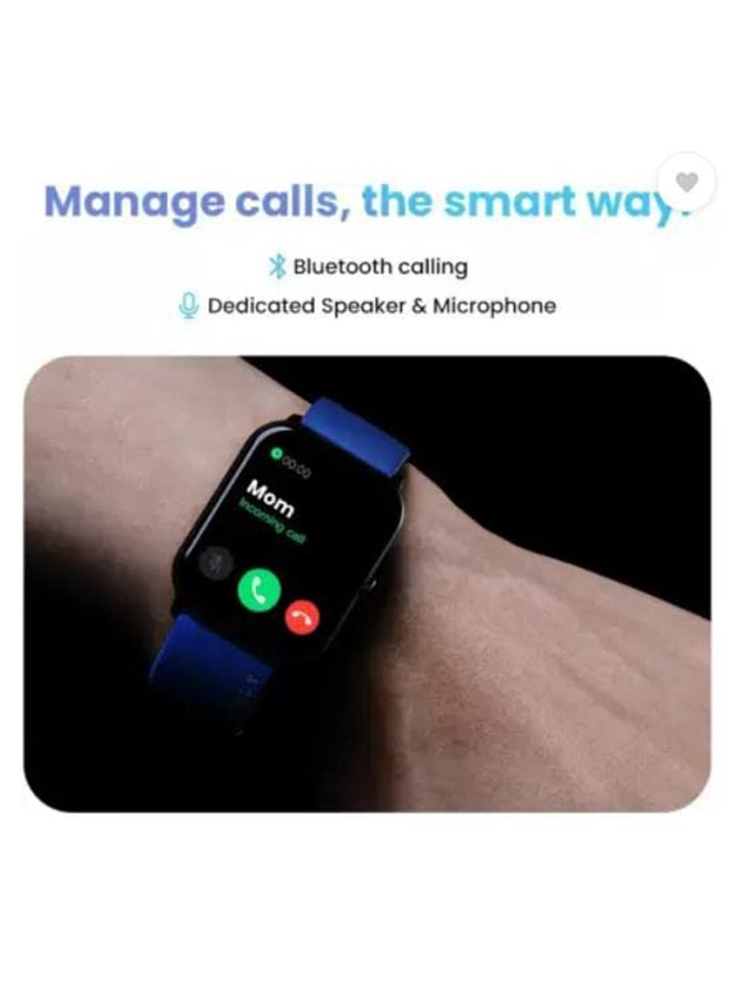 Boult Renewed - Drift Bluetooth Calling, 1.69inch HD Display Smartwatch (Blue Strap, Free Size) - Image 3