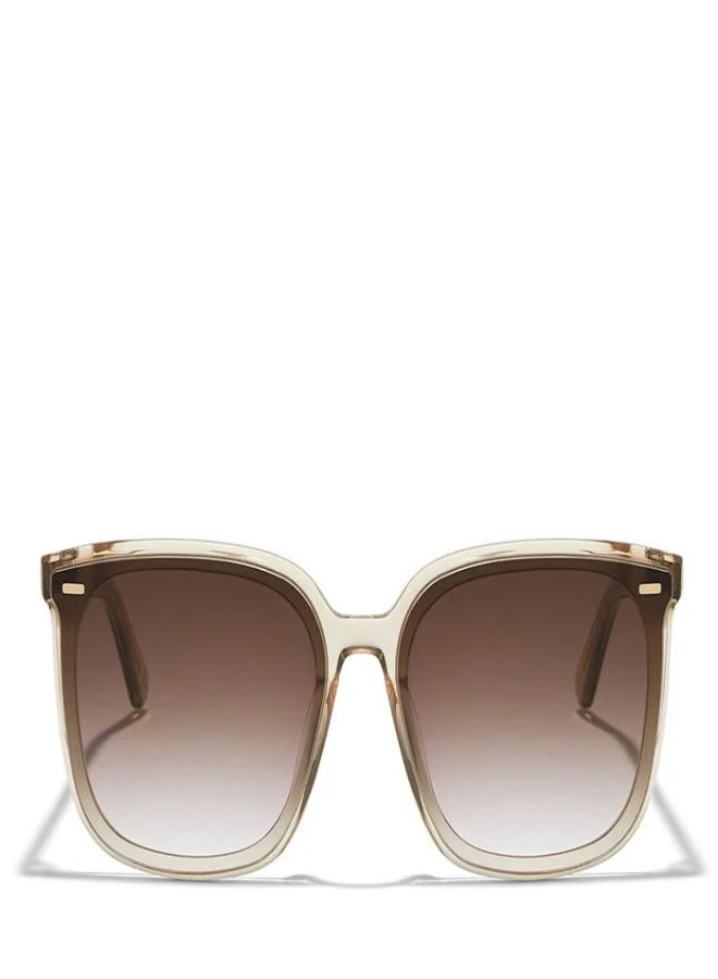 30Sundays Athena Square Full Rim Sunglasses - Lens Size:53 mm