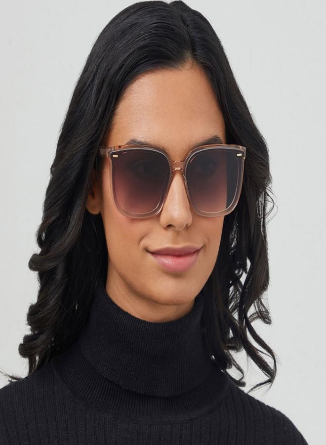 30 سندايز نظارة شمسية أثينا مربعة بإطار كامل - مقاس العدسة: ٥٣ مم - Image 4