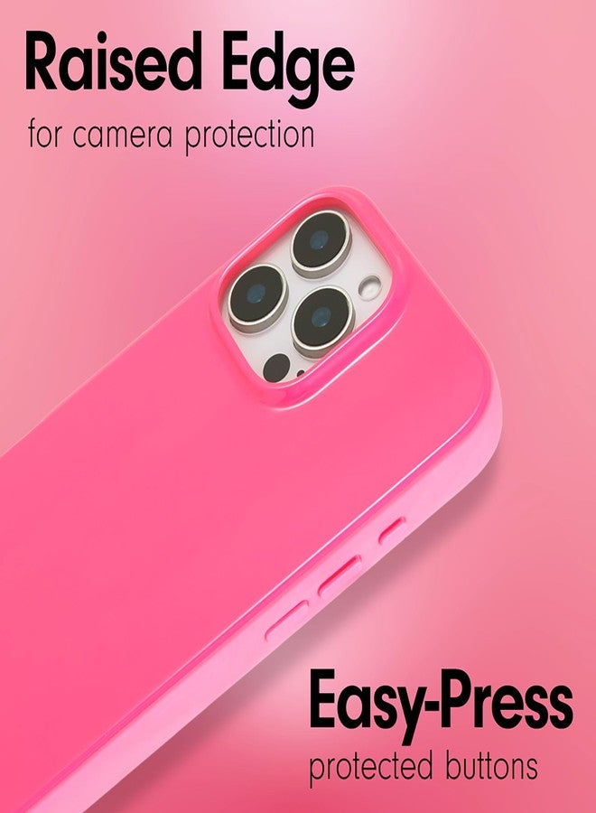 سونيكس جراب سونيكس لهاتف آيفون 16 برو ماكس | متوافق مع ماج سيف | مُختبر ضد السقوط من ارتفاع 10 أقدام | لون وردي فاقع لامع - Image 5
