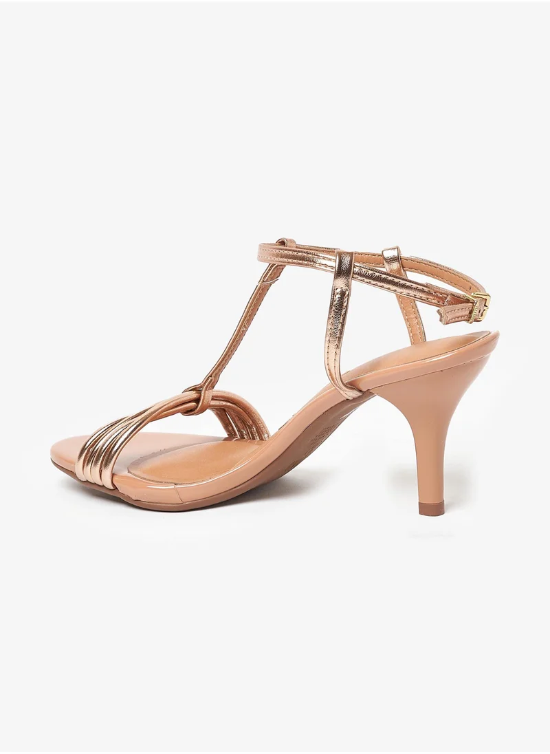 VIZZANO Open Toe Flat Sandals